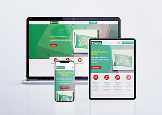 Site gráfica Canela Verde