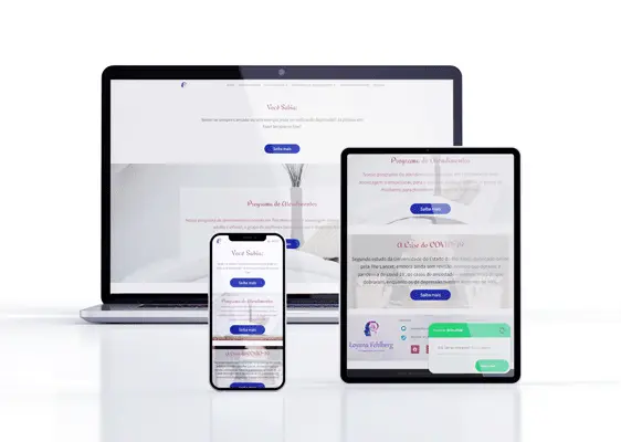 Site da Psicóloga Loyana Felberg