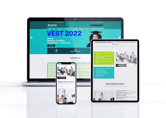 Site da Faculdade Nossa Senhora