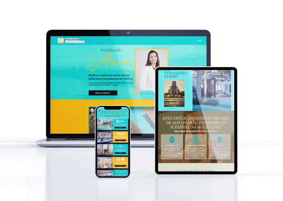 Landing Page Corretora Solange Abdrade