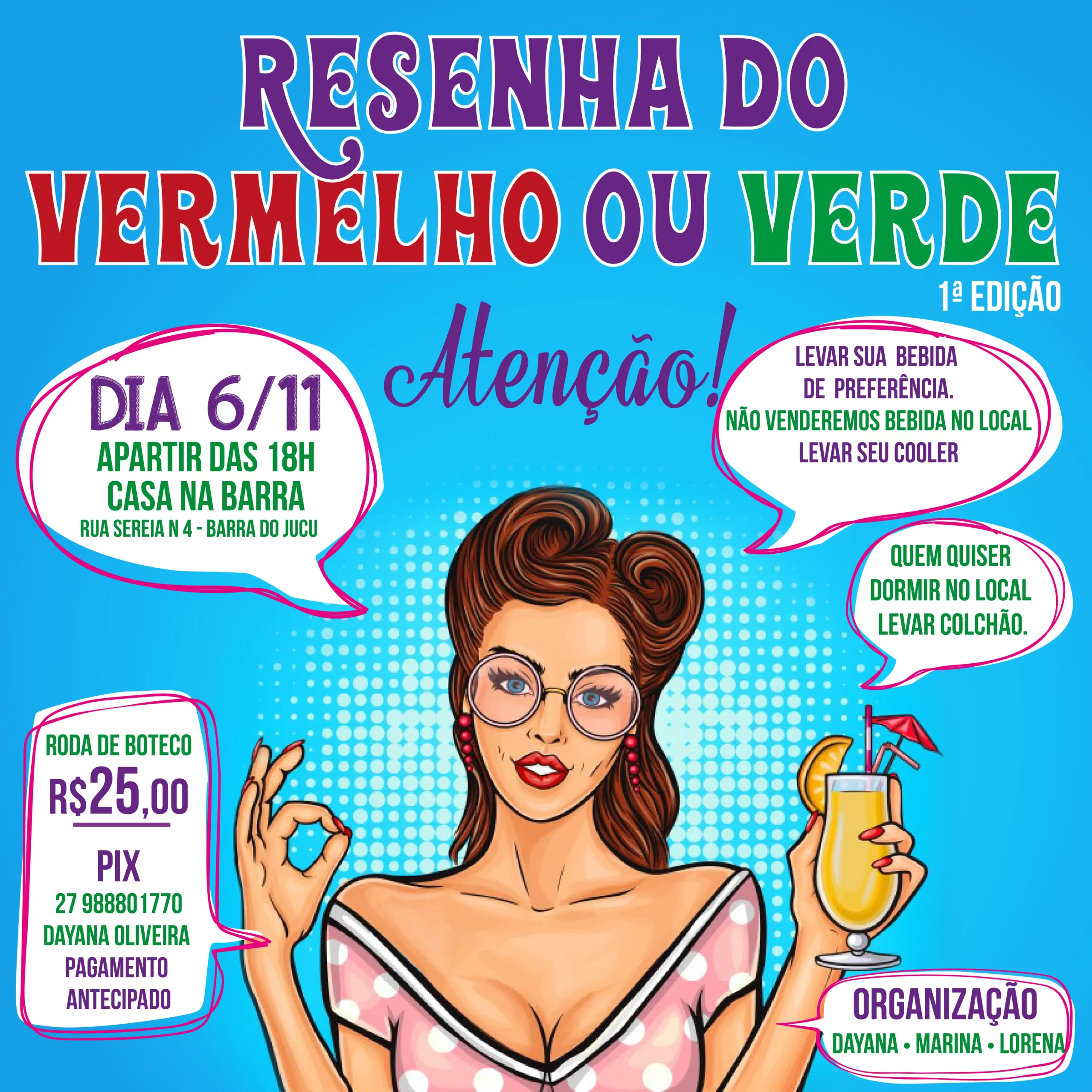 Post Resenha do Vermelho ou verde